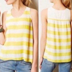 Maeve Anthropologie sleeveless blouse